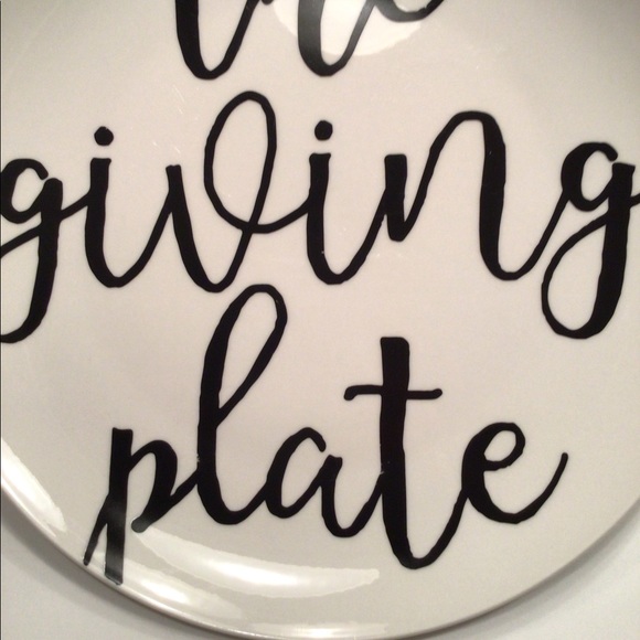 The Giving Plate Ceramic Friends & Family Dish Cookie Appetizer - Picture 4 of 4